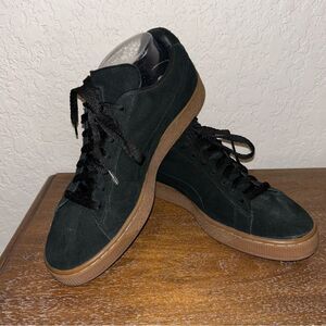 Puma Suede Lace Up Gum Sneaker Shoes